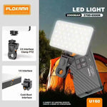 Dritë e vogel për celular/kamerë Plokama U160 LED, Tricolor, 6.5W
