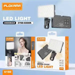 Dritë e vogel për celular/kamerë Plokama U160 LED, Tricolor, 6.5W