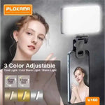 Dritë e vogel për celular/kamerë Plokama U160 LED, Tricolor, 6.5W