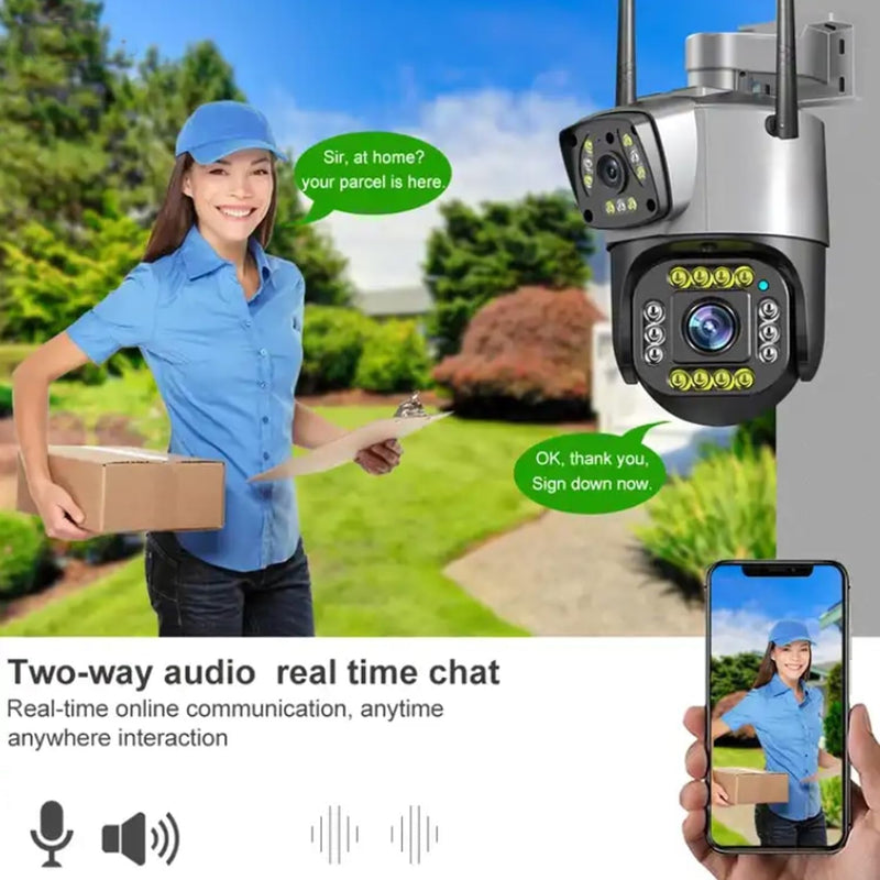Kamere Sigurie Dual Lens- Wifi