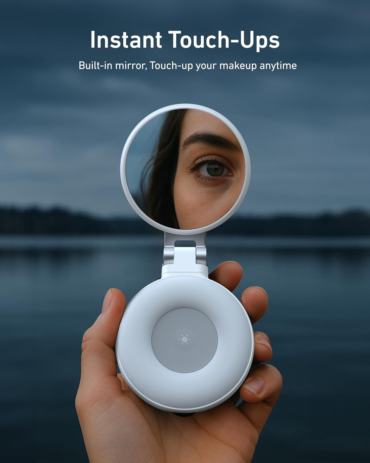 Drite Magnetike per Selfie me Pasqyre LED 360
