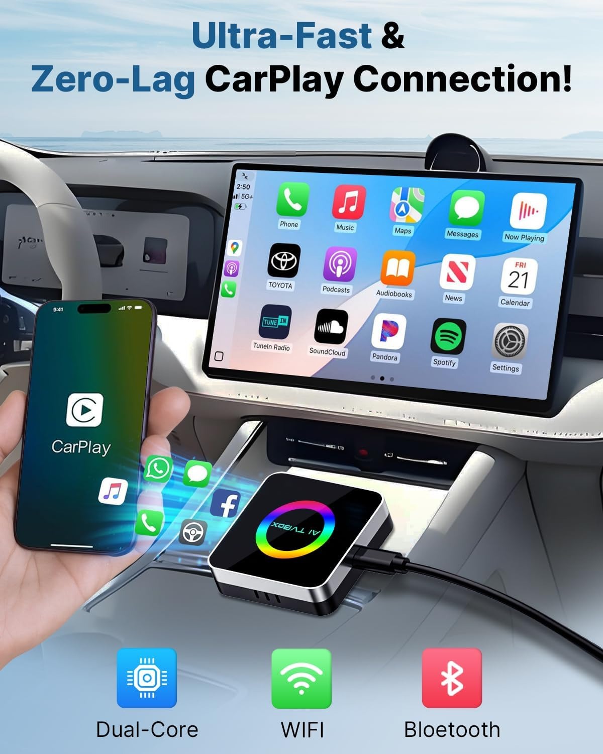 Car Play- Ai Tv Box