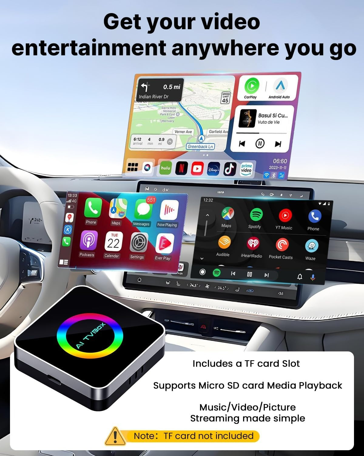 Car Play- Ai Tv Box