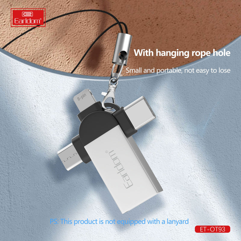 Adapter OTG 3 in 1 Marka : Earldom OT93