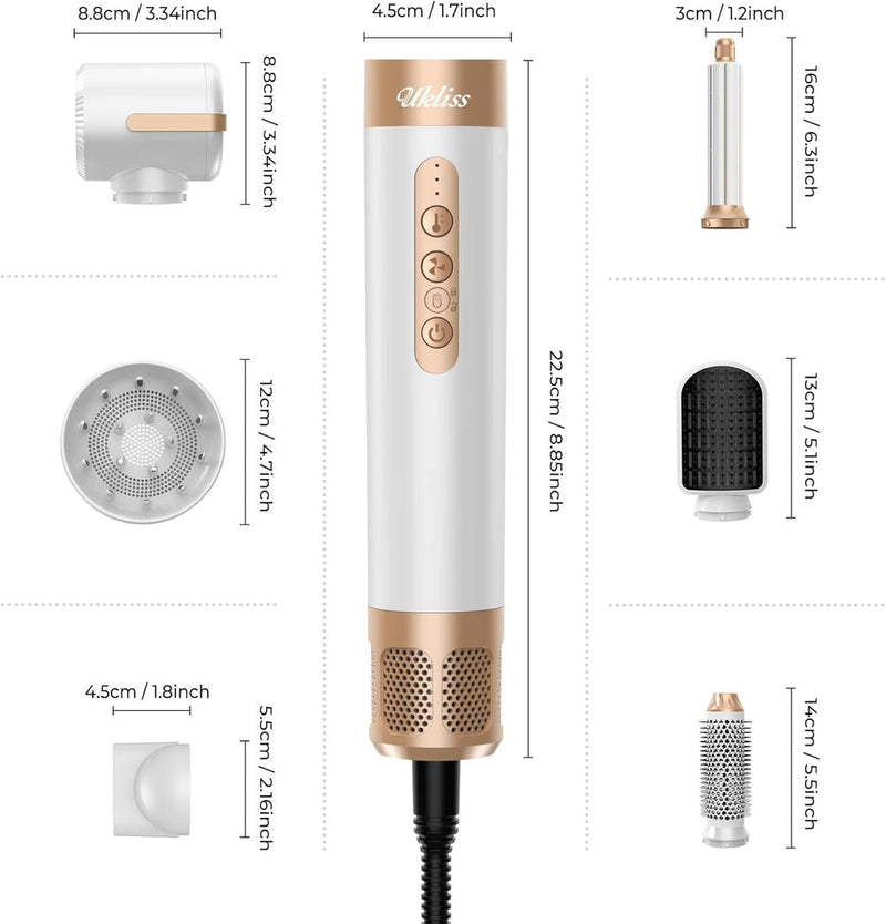 7in1 Hair Styler me Teknologji Ajri Coanda