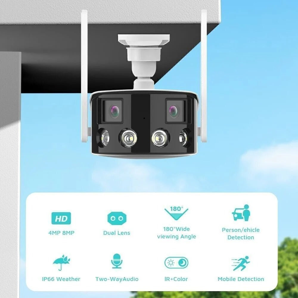 2K Panoramic WiFi Camera