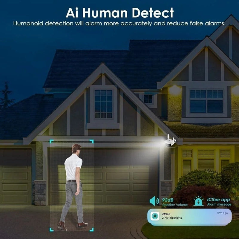 2K Panoramic WiFi Camera