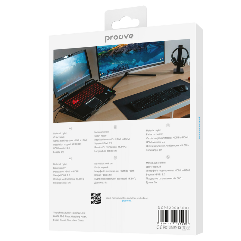 Kabllo Hdmi 5M