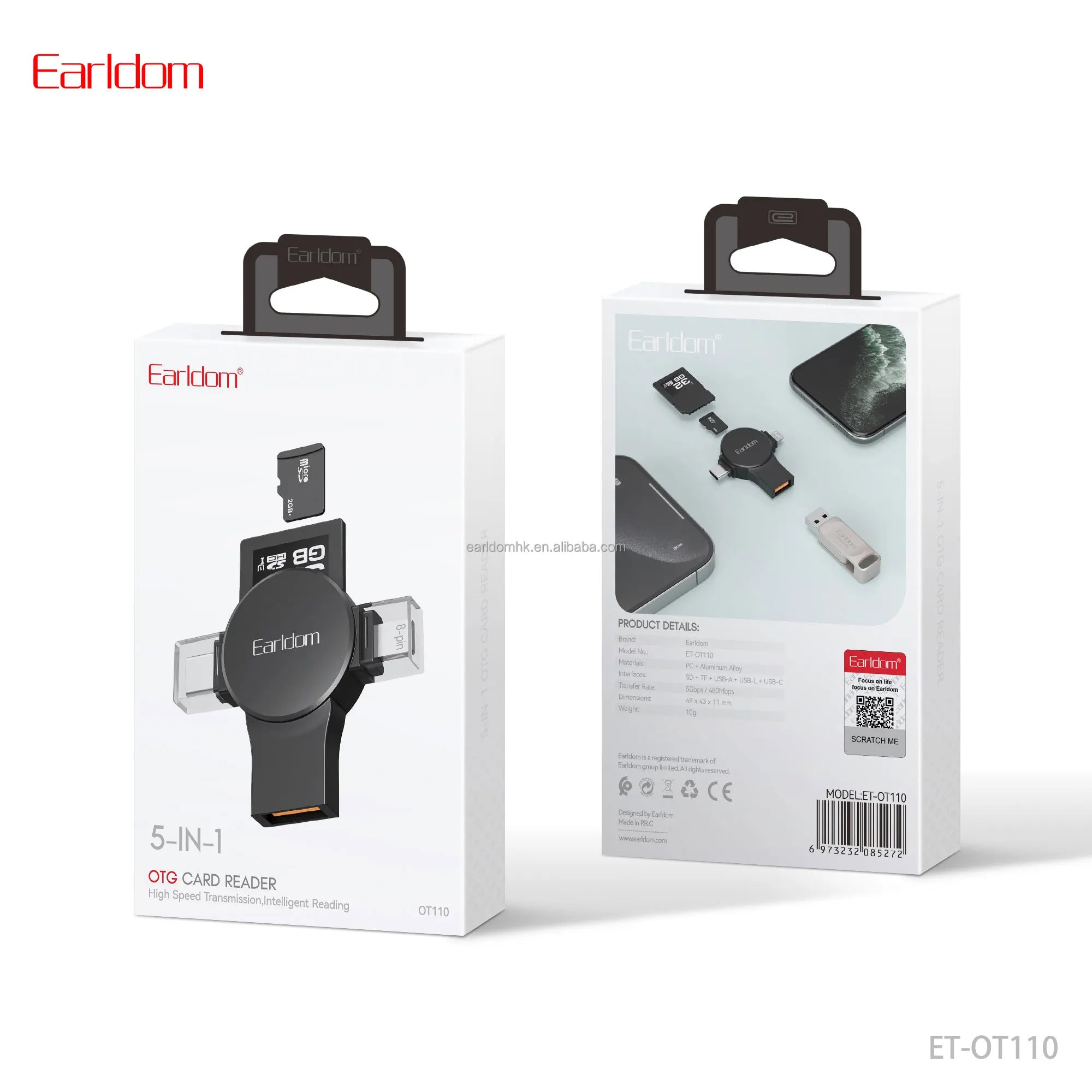 Mini SD Card Lexues per Lighting C Earldom OT- 94L