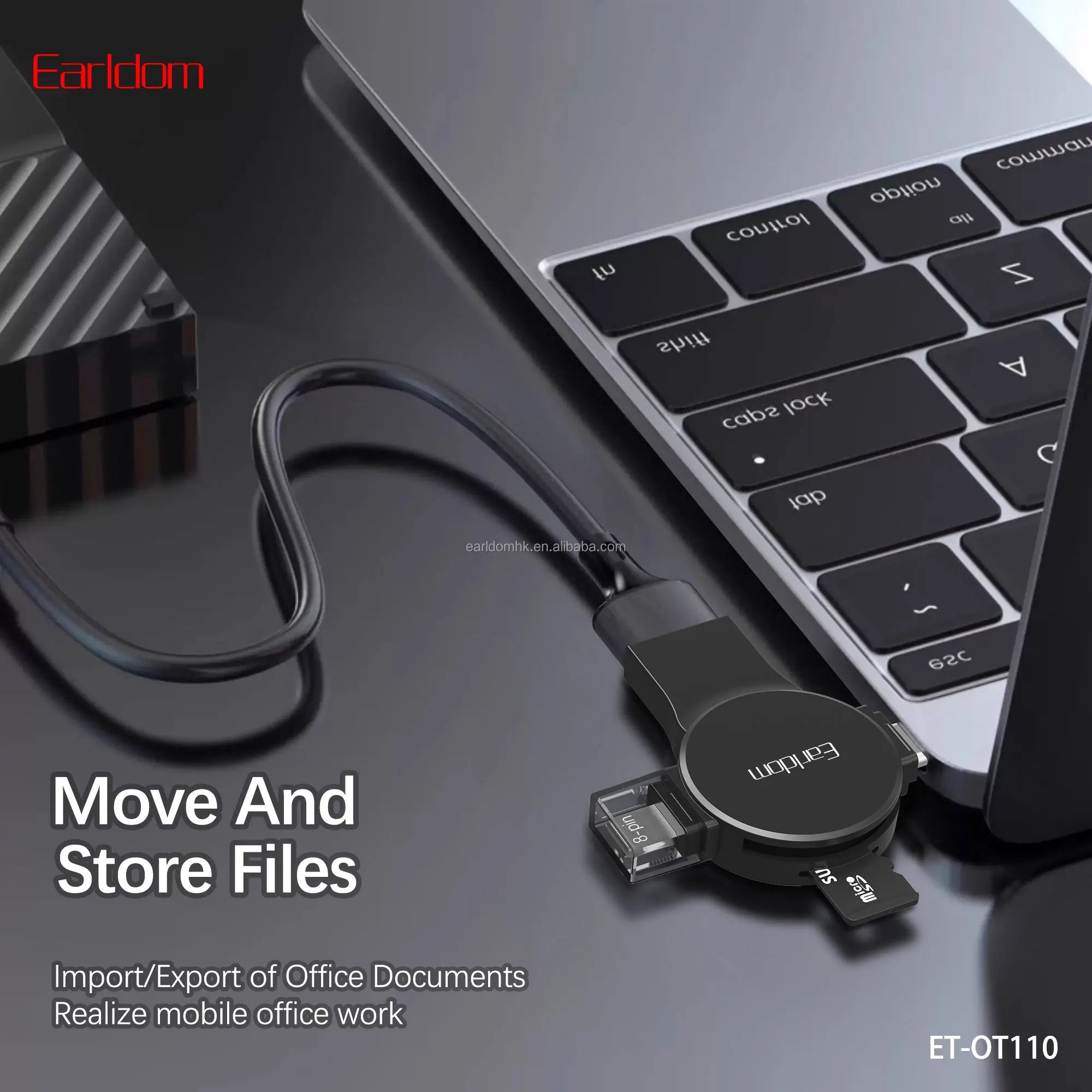 Mini SD Card Lexues per USB- C Earldom OT- 92C