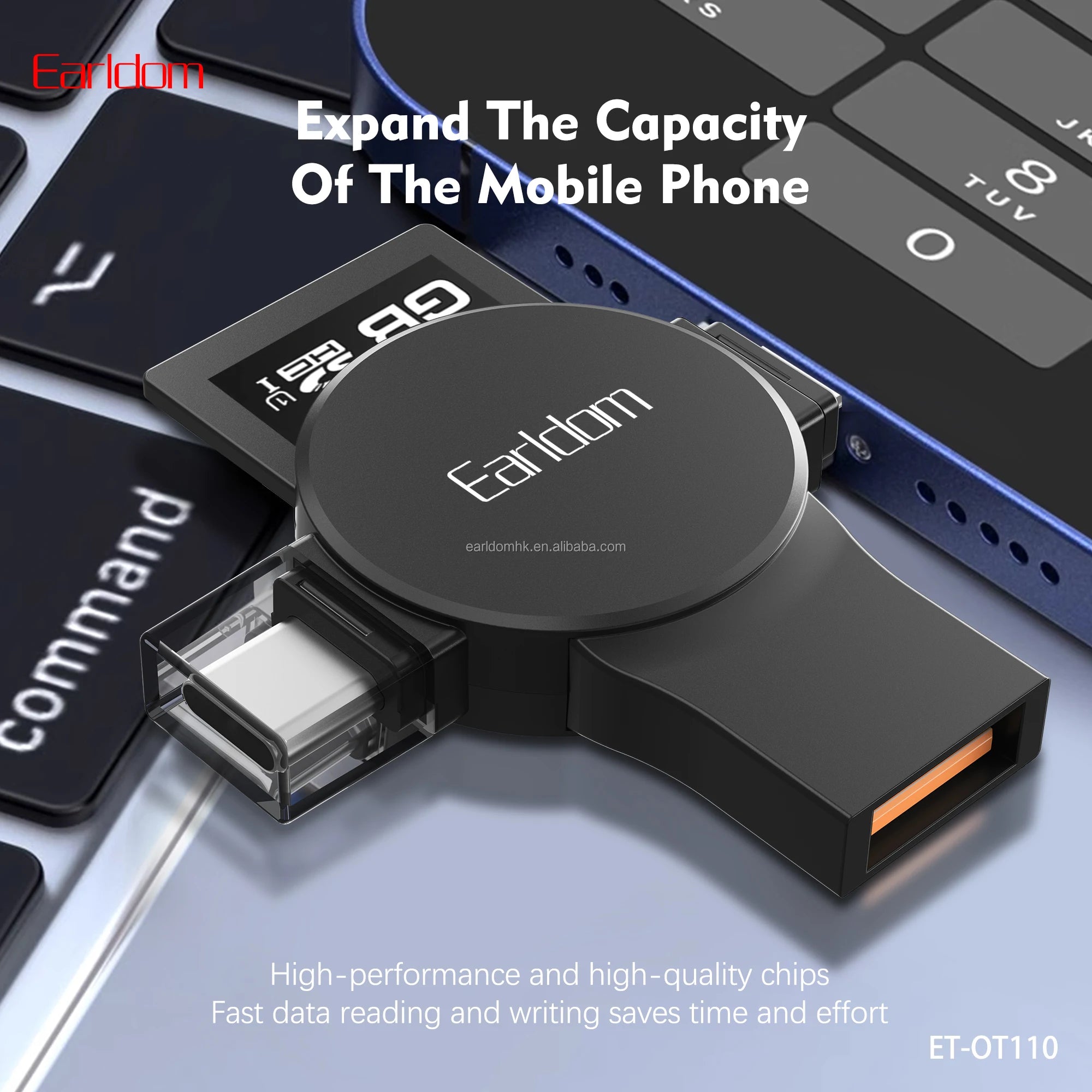 Mini SD Card Lexues per Lighting C Earldom OT- 94L