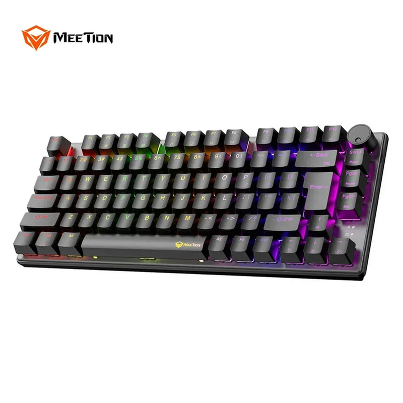 Tastierë Mekanike Gaming MEETION MK006 Pro (Red Switch, USB, e Zezë)