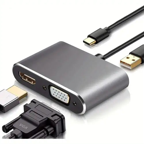 Usb- c Hub 3ne1 HDTV+USB 3. 0+TYPE- C (PD)