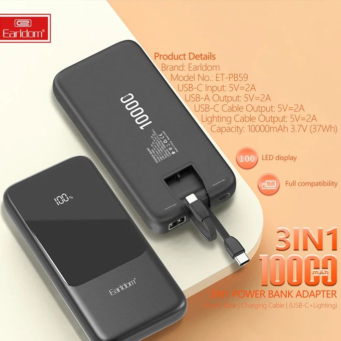 PowerBank Travelpod 5ne1 1000 mAh