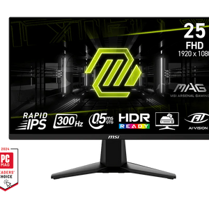 Monitor MSI MAG 255XF, 24.5", FHD, 300Hz, i zi