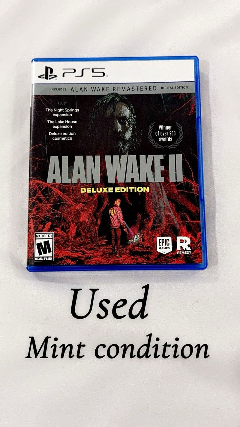 Alan Wake 2- Deluxe Edition- PS5