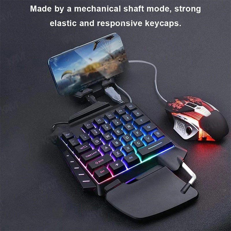 Tastierë + Maus GAMING për Smartphone KSNAKE G92 (Android)