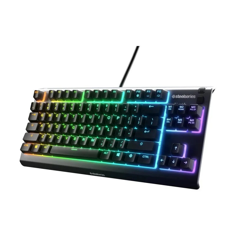 Tastierë Gaming SteelSeries Apex 3 TKL – Switch “Whisper Quiet”, Format TenKeyLess (TKL)