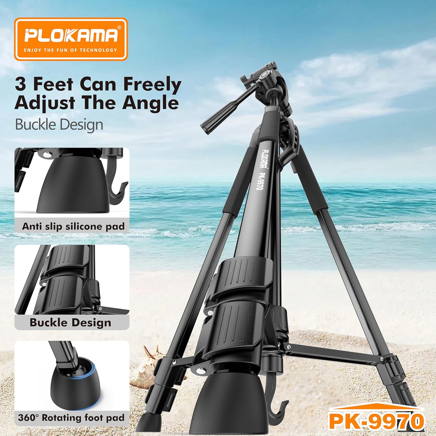 Tripod Profesional PK- 996