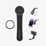 Mbajtes celulari dhe karikues wireless per makine Earldom WC47, RGB, 15W