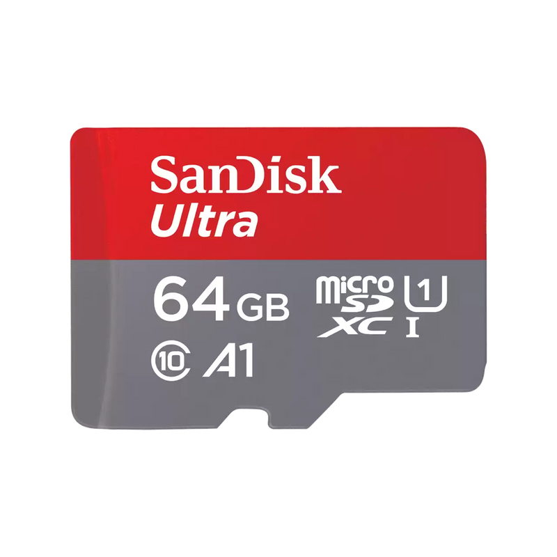 Karta MicroSD SanDisk Ultra, microSDXC, UHS-I, 64GB, Class 10 A1